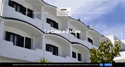 Desktop Screenshot of lacasaeilmare.com