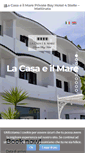Mobile Screenshot of lacasaeilmare.com